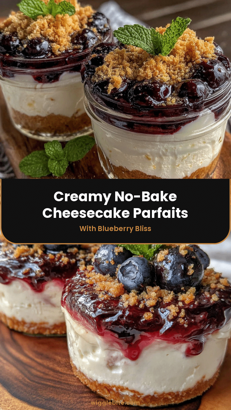 no-bake cheesecake parfaits recipe