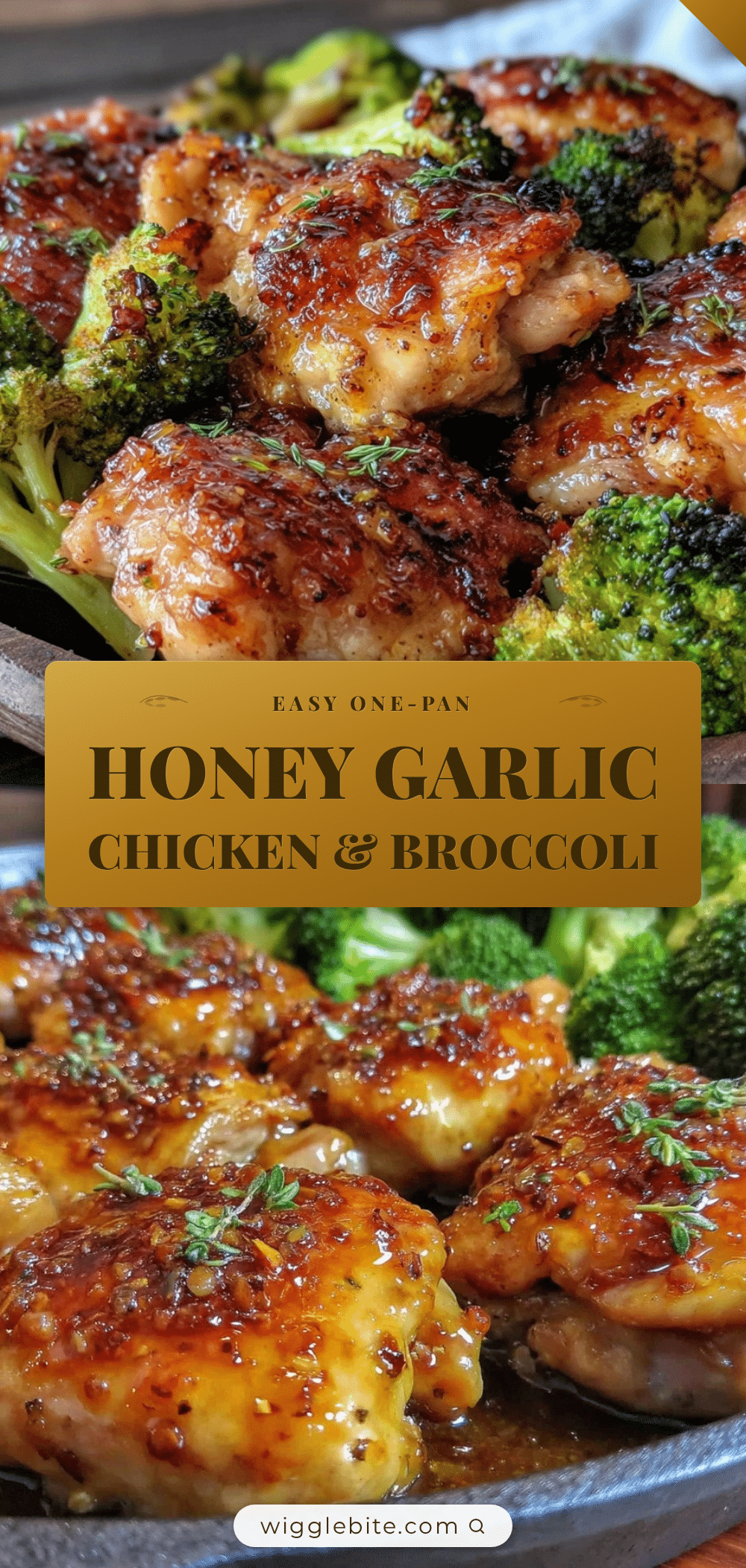 one-pan honey garlic chicken recipe