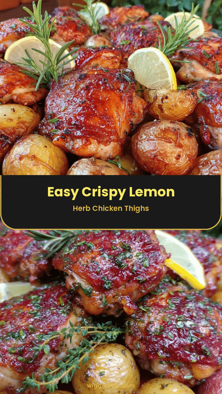one-pan lemon herb chicken thighs recipe