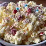 patriotic popcorn recipe - featured image