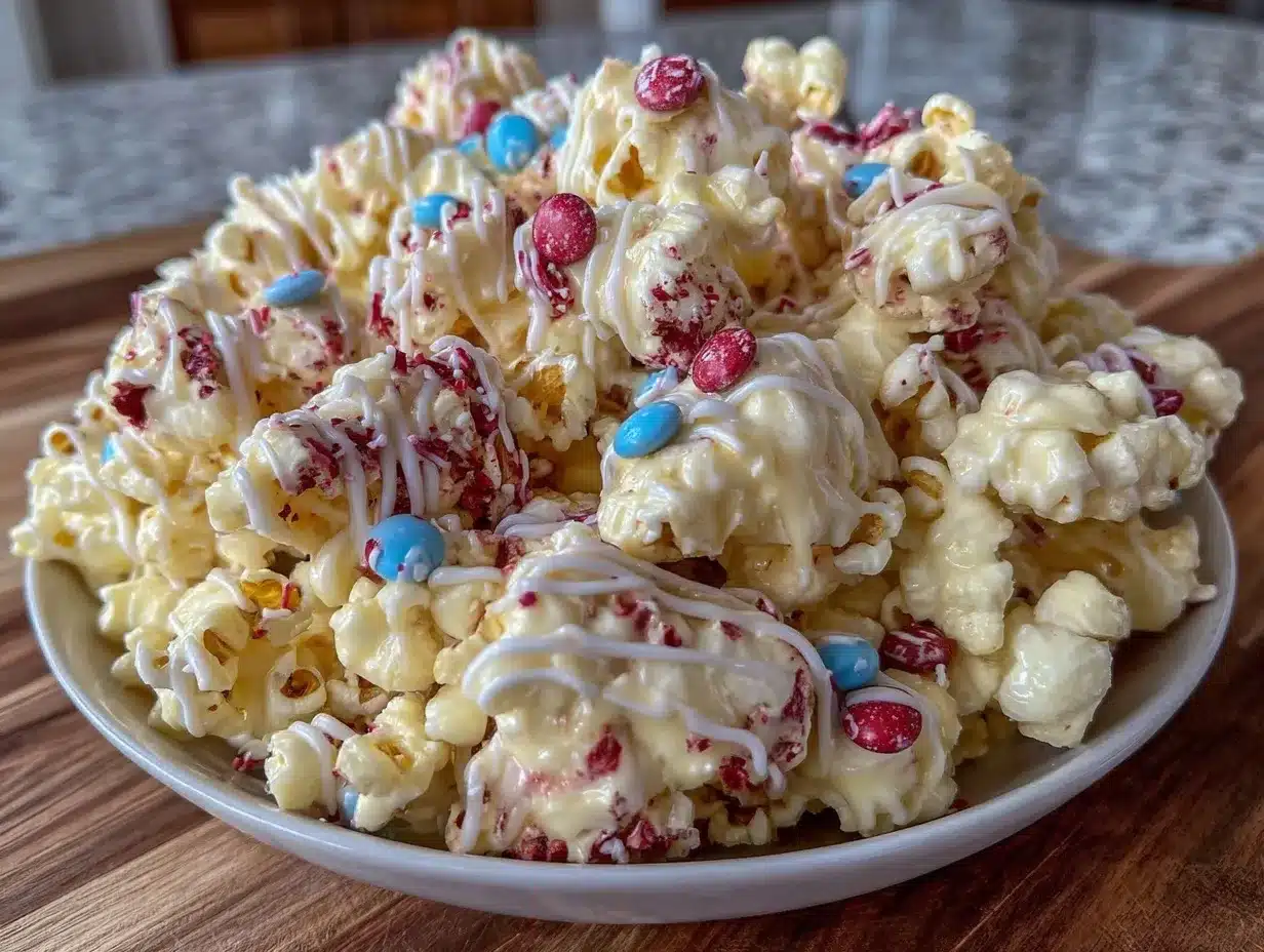 patriotic popcorn recipe preparation steps