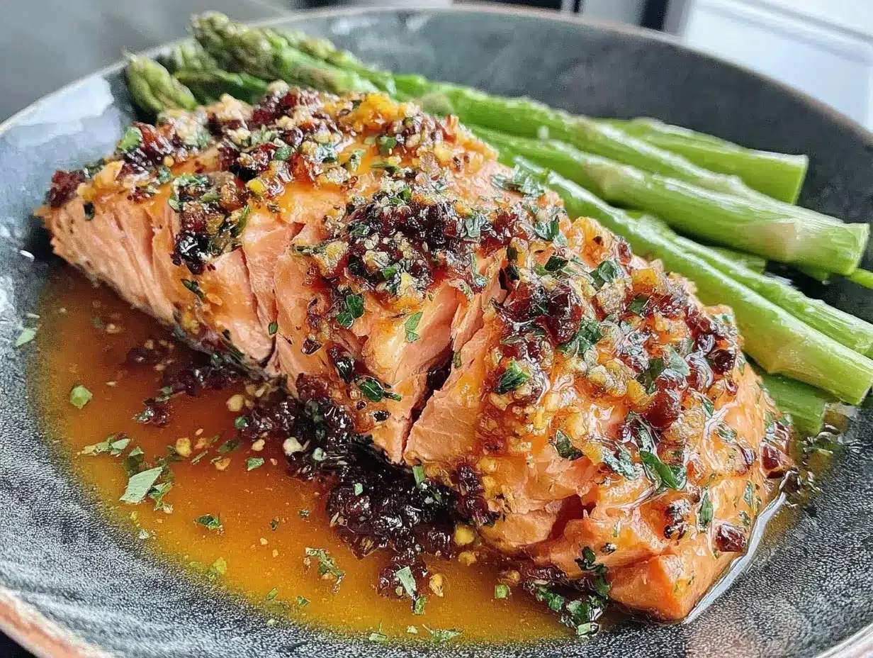 quick garlic butter salmon preparation steps