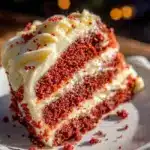 red velvet flag cake - featured image