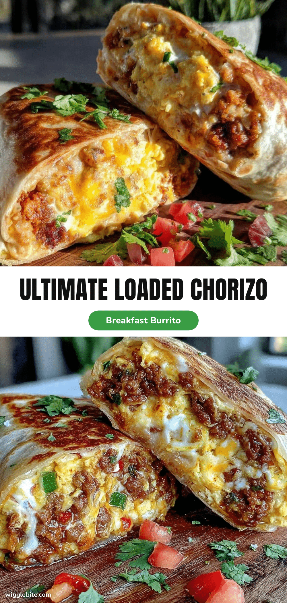 savory loaded breakfast burrito recipe