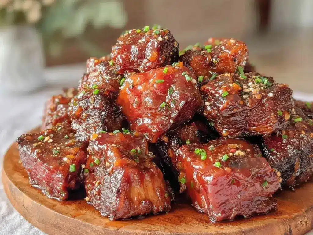 smoked brisket burnt ends - featured image