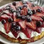star-spangled fruit pizza - featured image