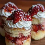 strawberry shortcake parfaits - featured image