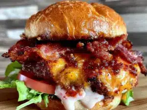 ultimate bacon cheeseburger - featured image