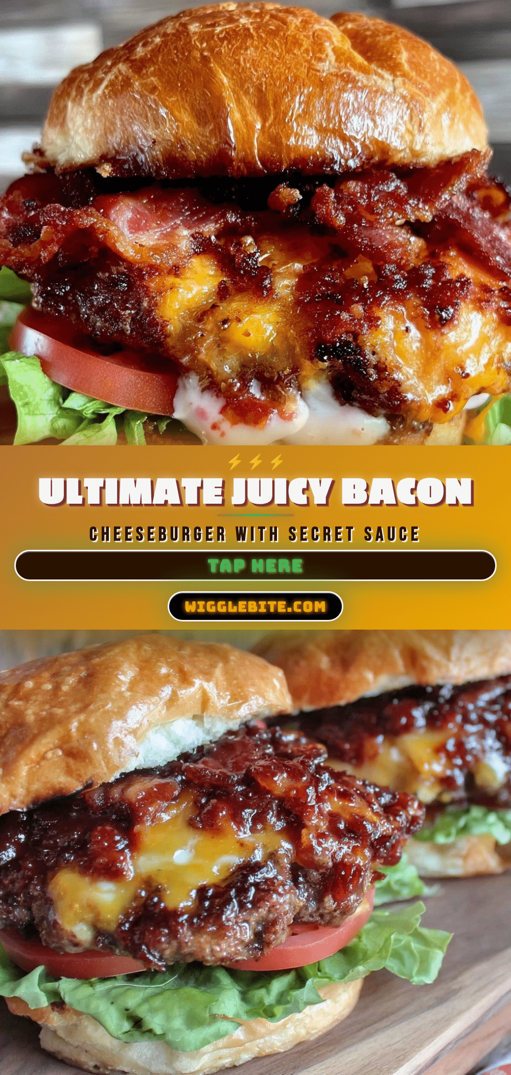 ultimate bacon cheeseburger recipe