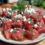 watermelon feta salad - featured image