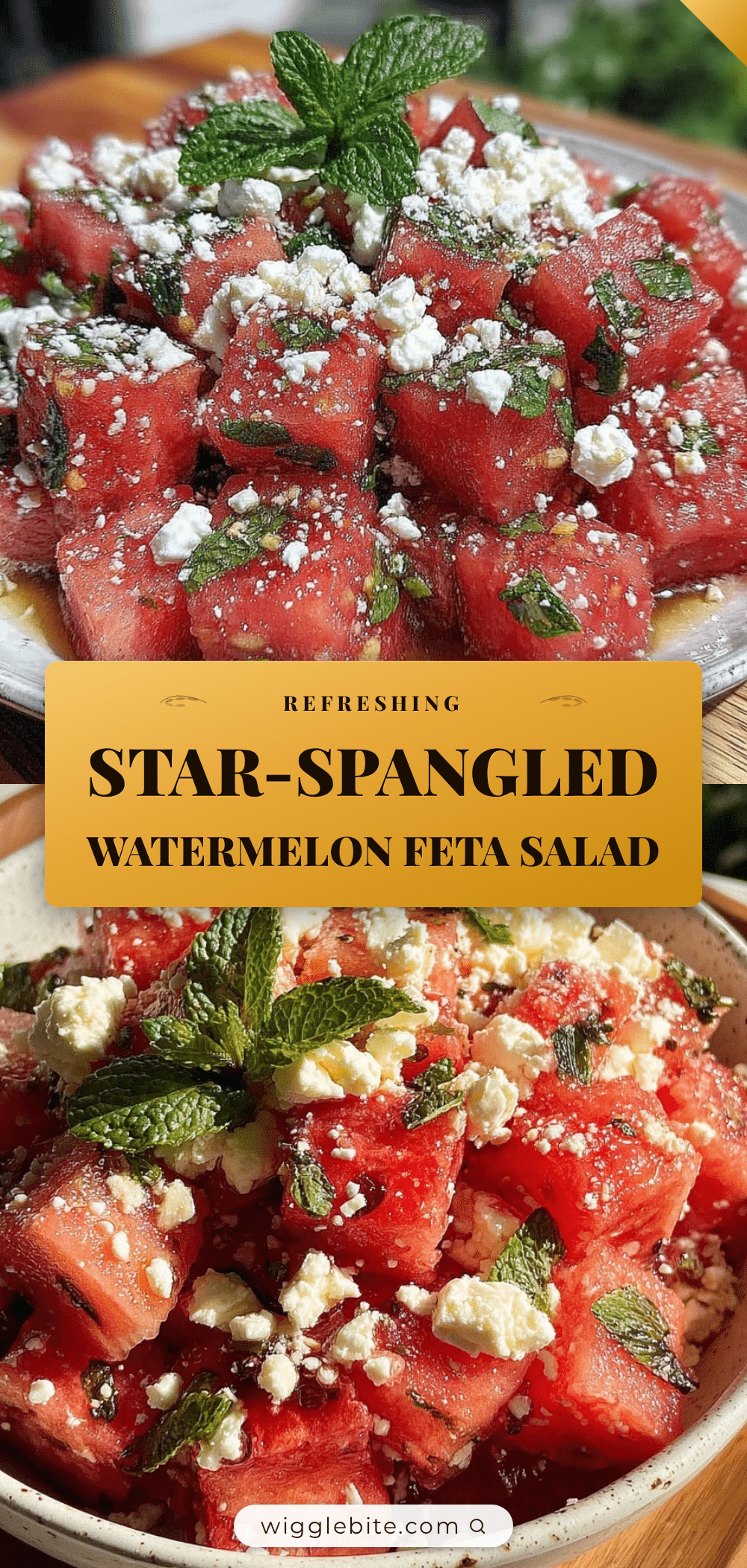 watermelon feta salad recipe