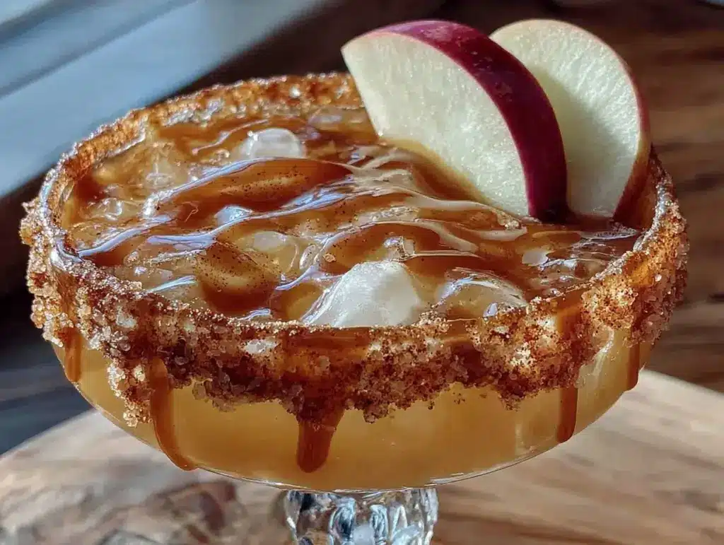 apple cider margarita - featured image