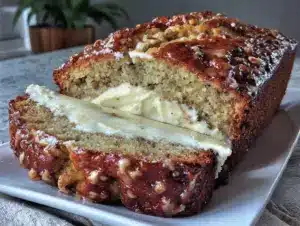 brown butter banana bread - featured image