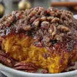 brown butter sweet potato casserole - featured image