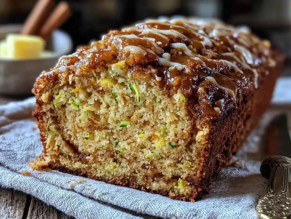 brown butter zucchini banana bread preparation steps