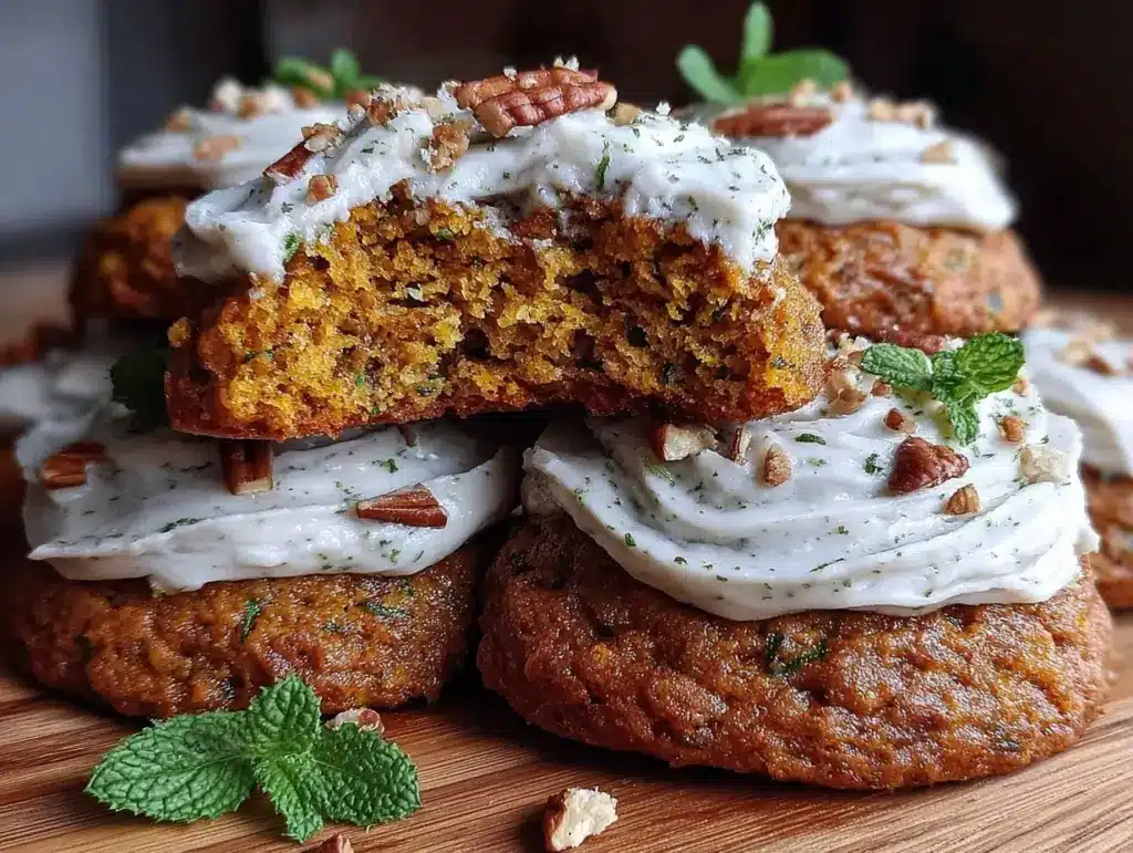 brown butter zucchini cookies - featured image