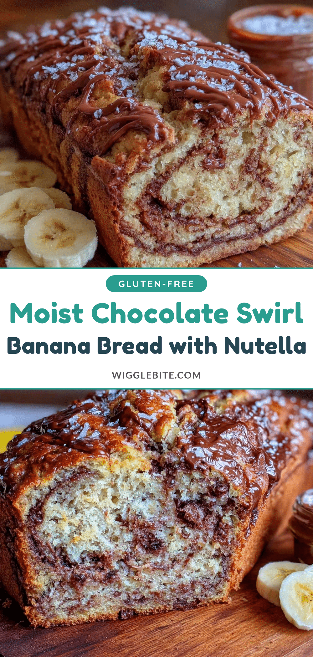 chocolate swirl banana bread recipe