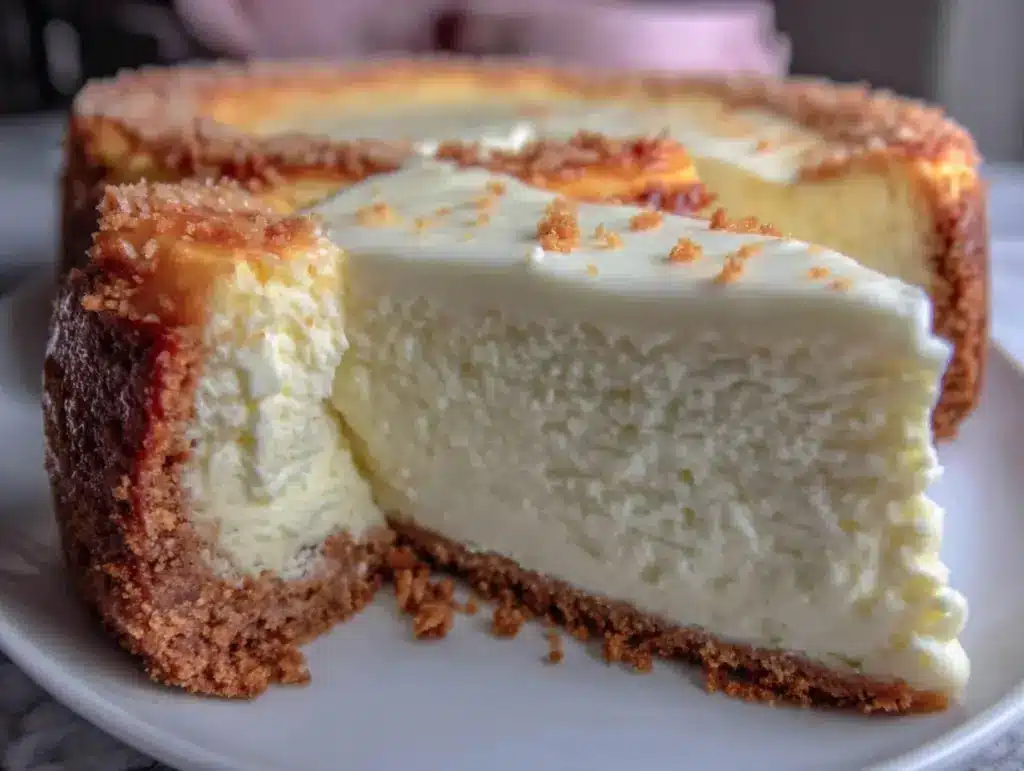 classic New York cheesecake - featured image