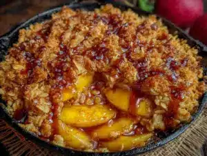 cozy apple crisp recipe - featured image