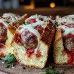 cozy mummy meatball subs - featured image