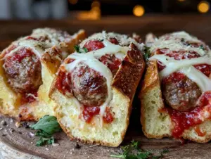 cozy mummy meatball subs - featured image