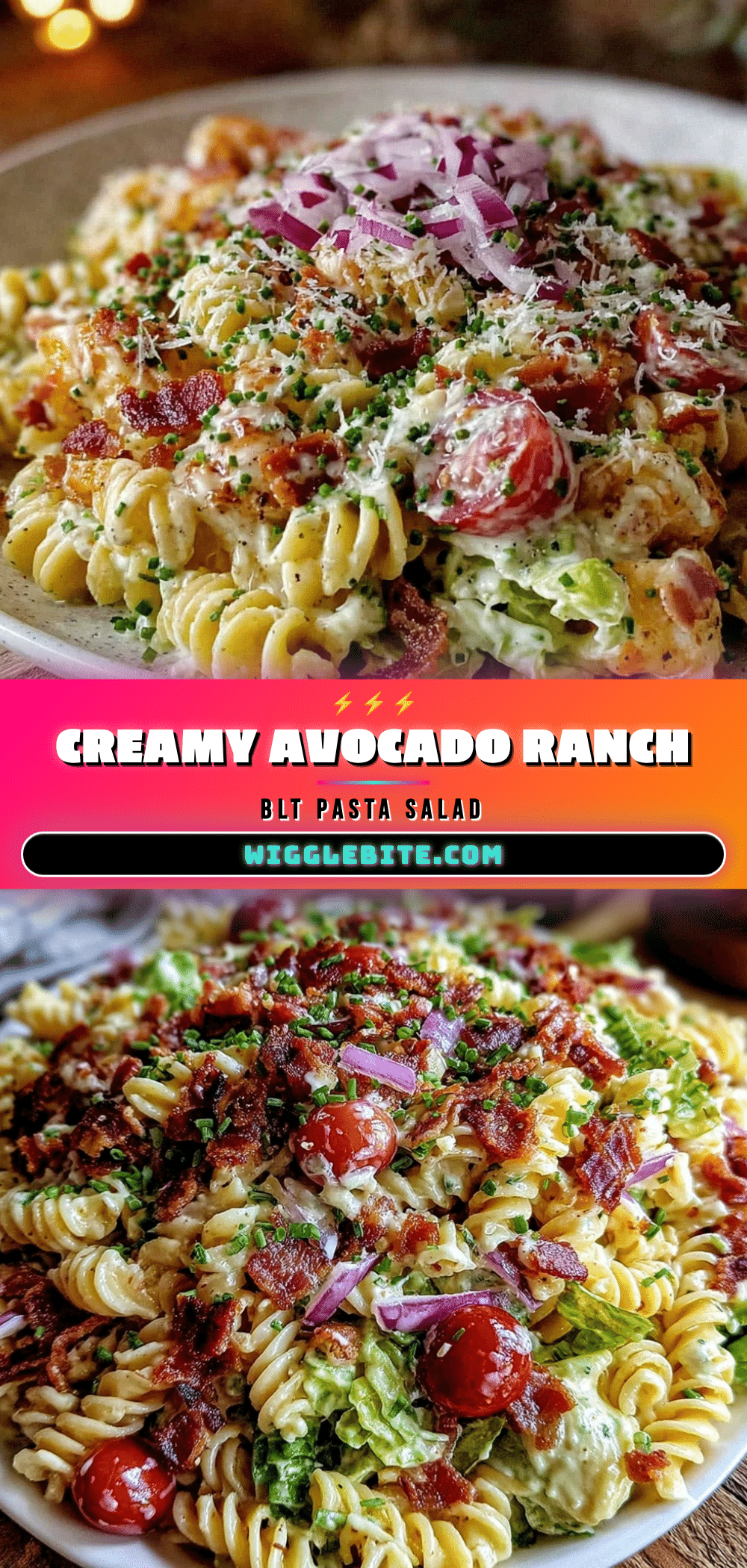 creamy blt pasta salad recipe
