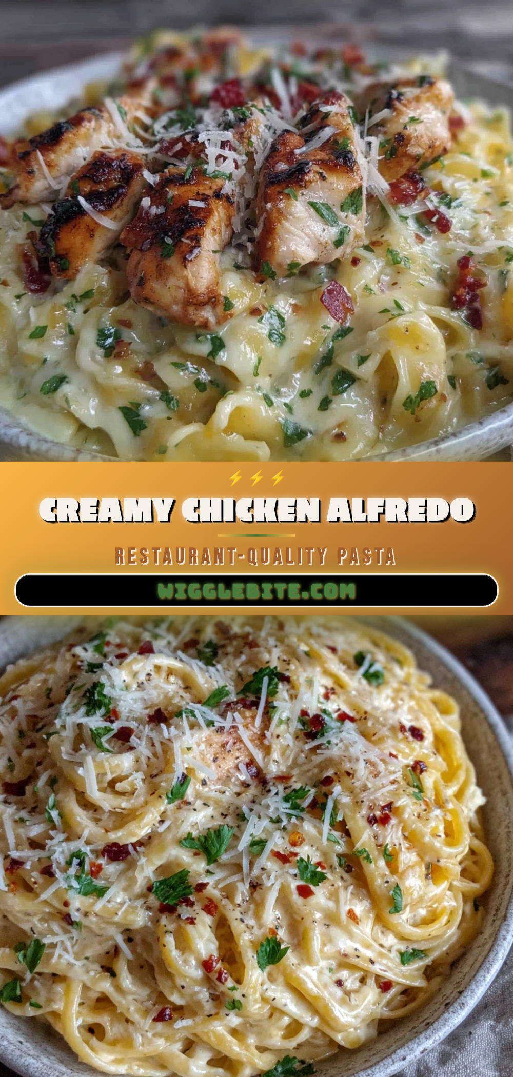 creamy chicken alfredo pasta recipe