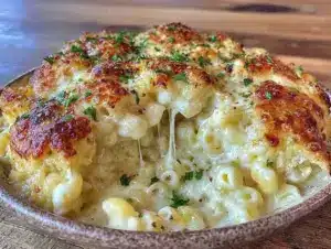creamy homemade mac and cheese - featured image