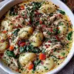 creamy one-pot chicken gnocchi soup - featured image
