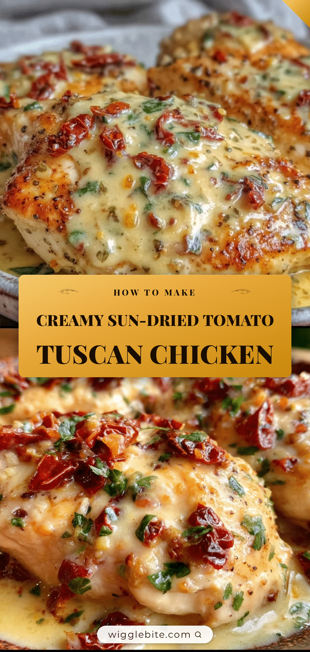 creamy tuscan chicken recipe