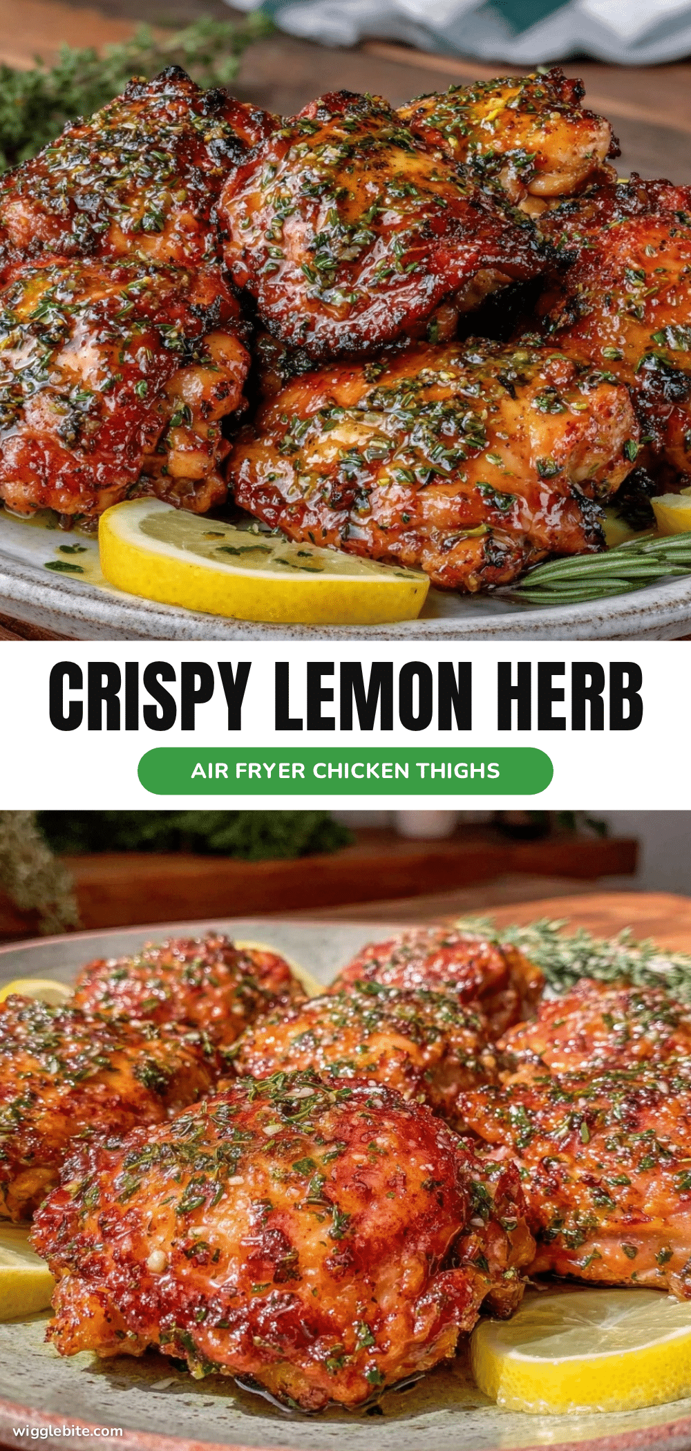 crispy air fryer chicken thighs recipe