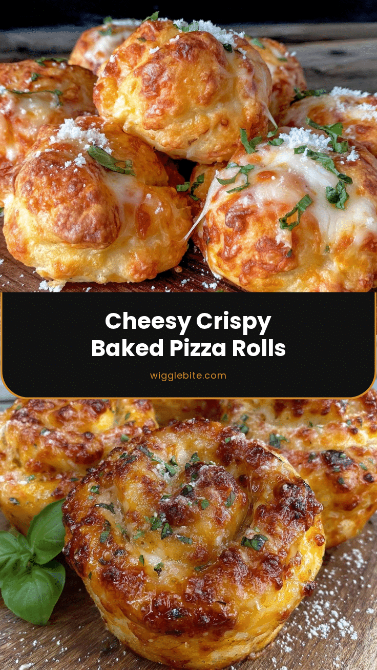crispy cheesy baked pizza rolls recipe