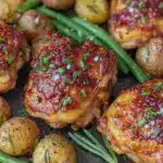 crispy honey mustard chicken - featured image