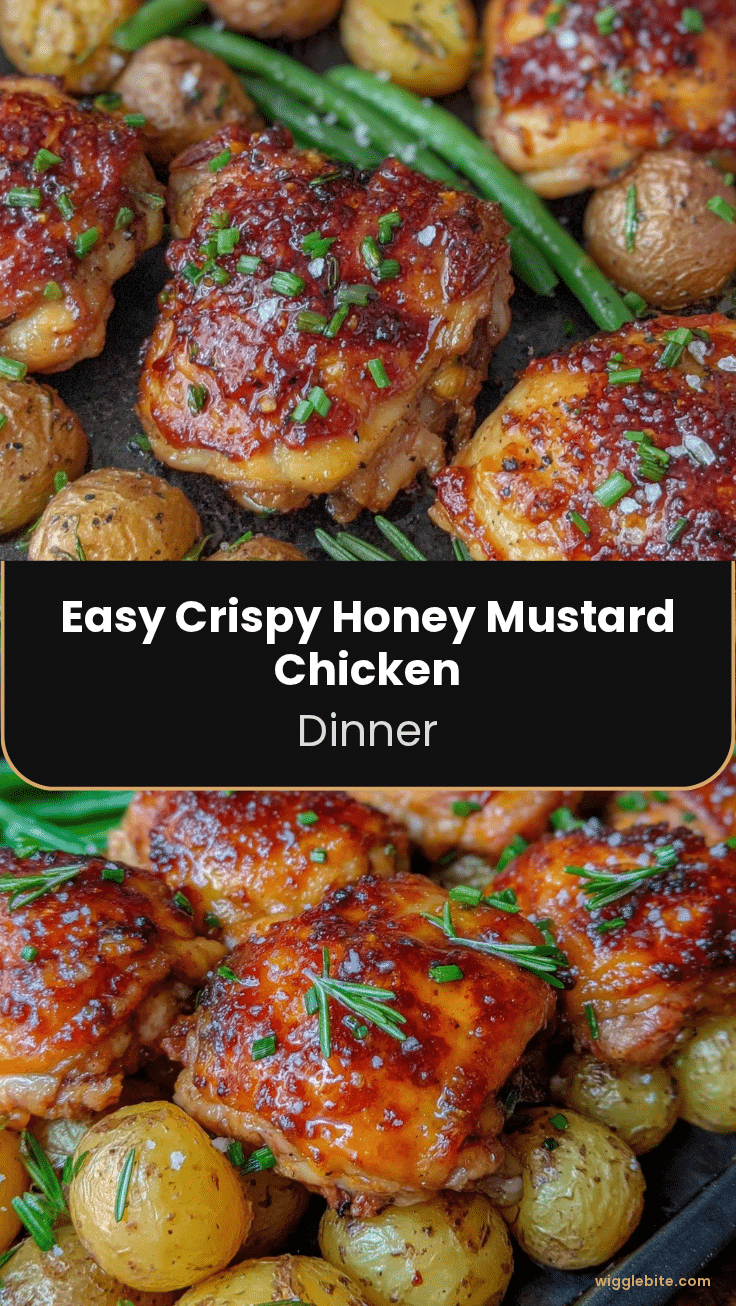 crispy honey mustard chicken recipe