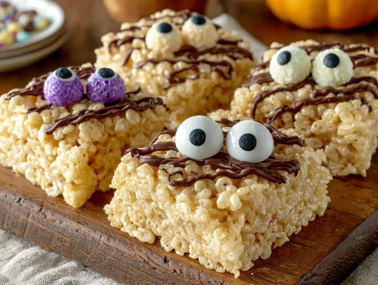 crispy monster rice krispie treats preparation steps