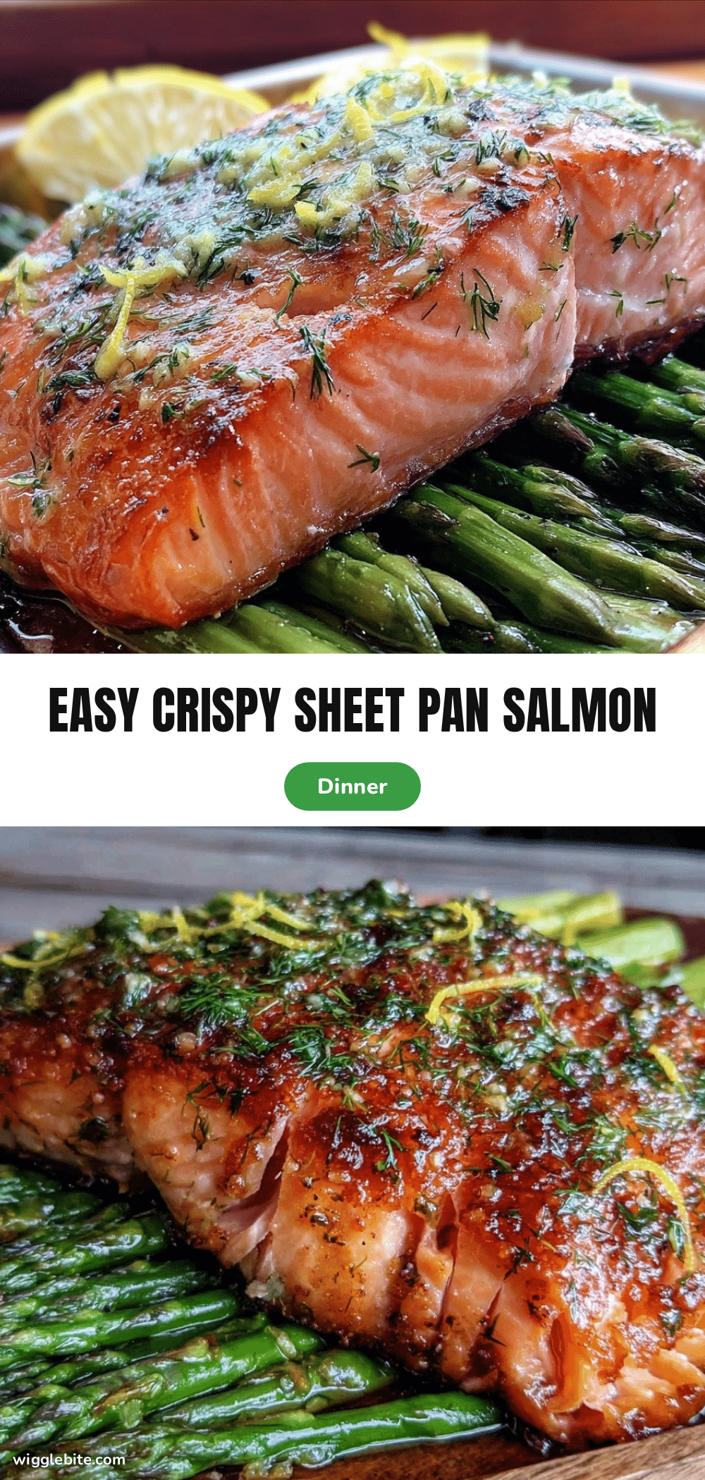crispy sheet pan salmon recipe