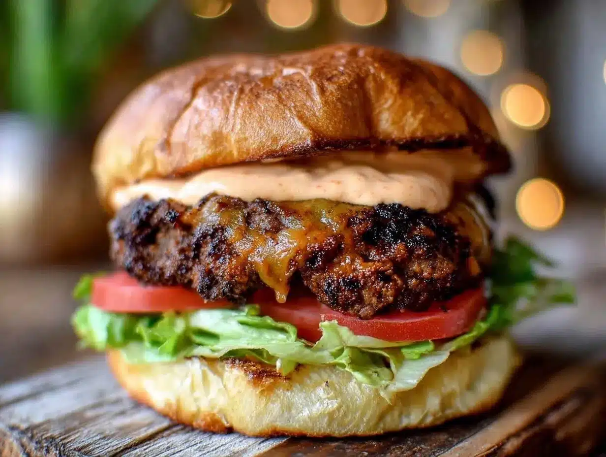 crispy smash burgers preparation steps