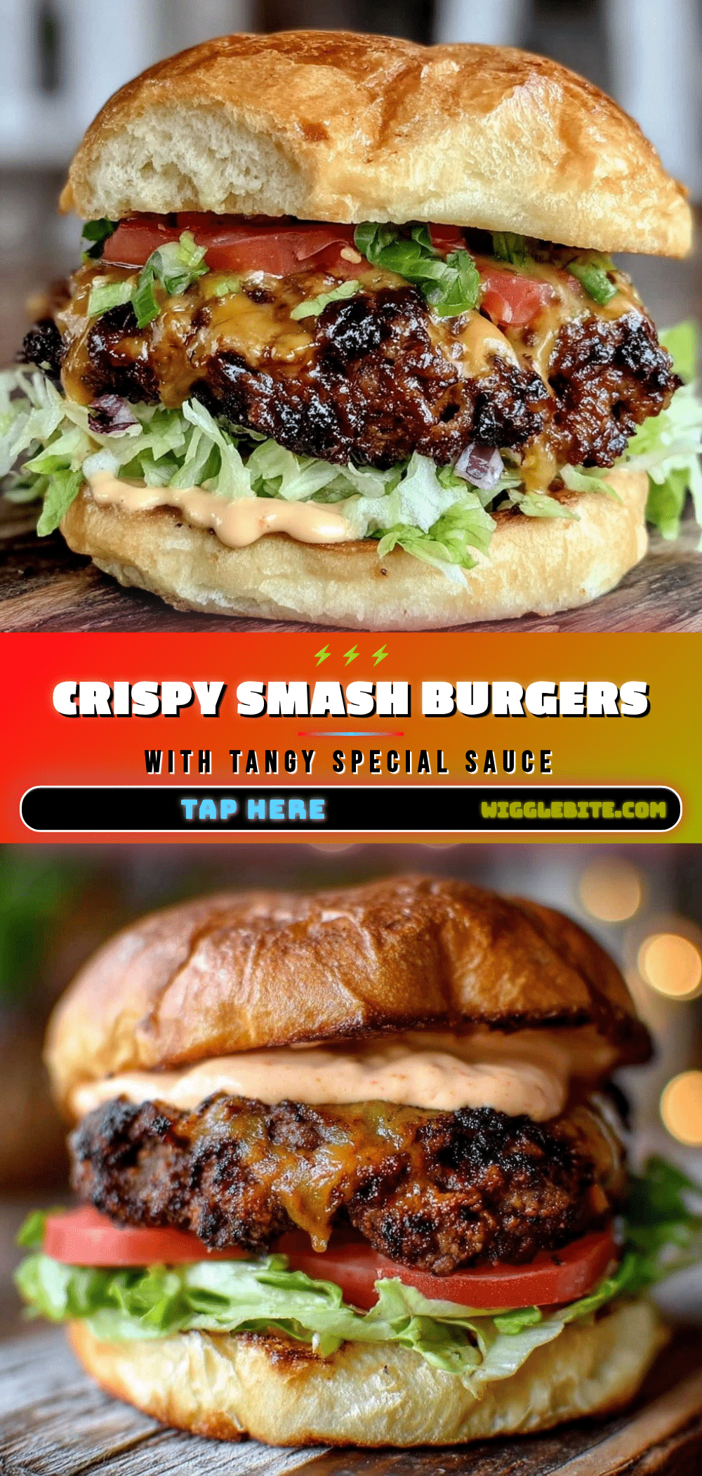 crispy smash burgers recipe