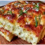 crispy sourdough discard focaccia - featured image