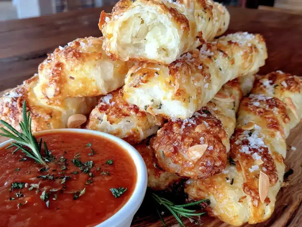 crispy witch finger breadsticks - featured image
