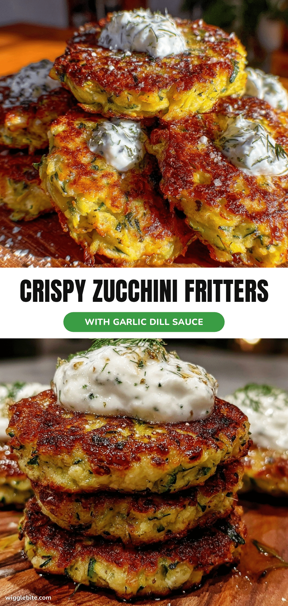 crispy zucchini fritters recipe