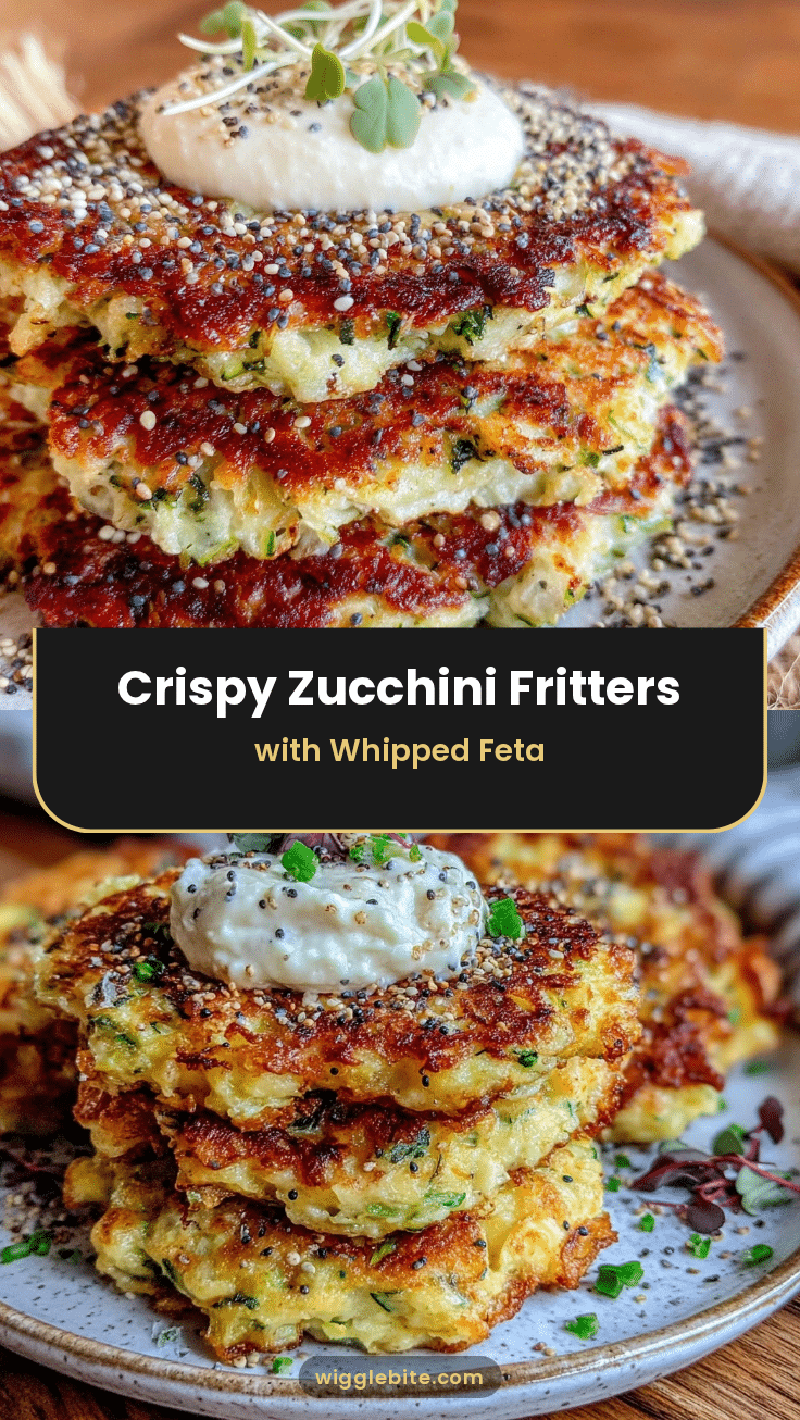 crispy zucchini fritters recipe