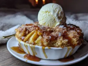 Easy Caramel Apple Dump Cake - featured image