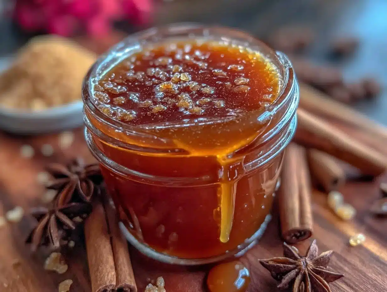 easy pumpkin spice syrup for coffee - featured image