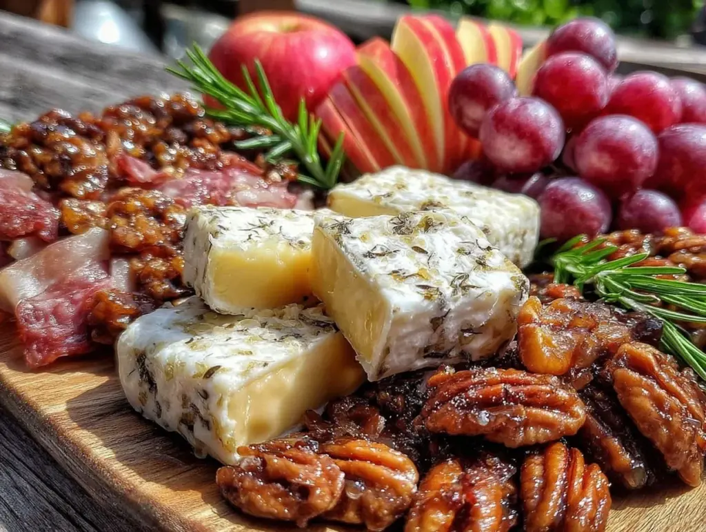 fall harvest charcuterie board - featured image