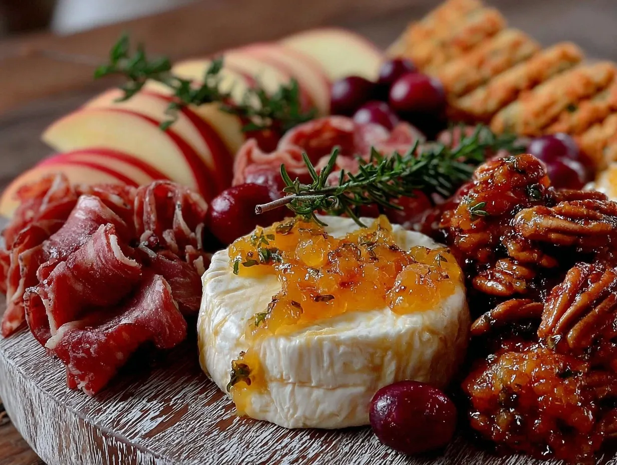 fall harvest charcuterie board preparation steps
