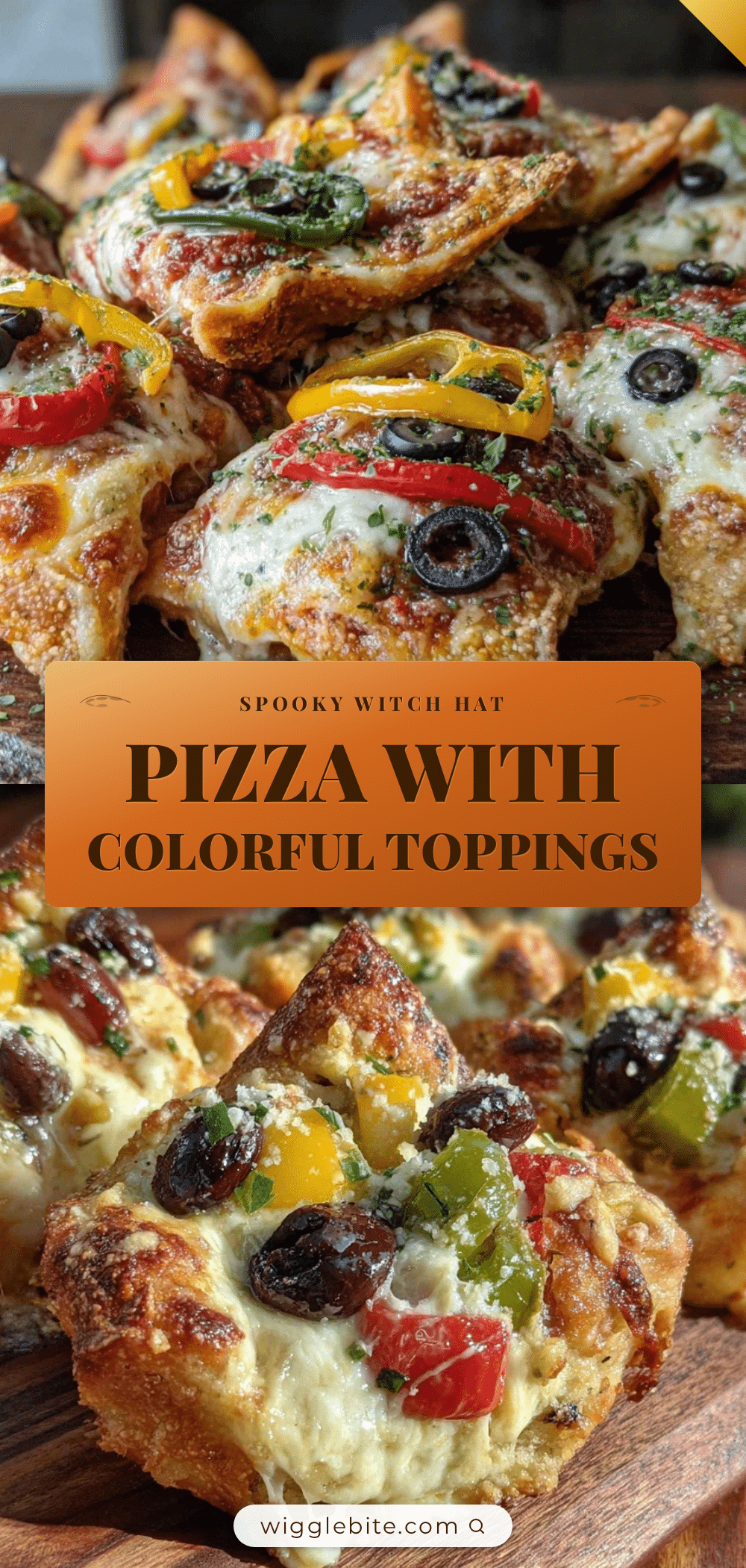 Flavorful Witch Hat Pizza recipe