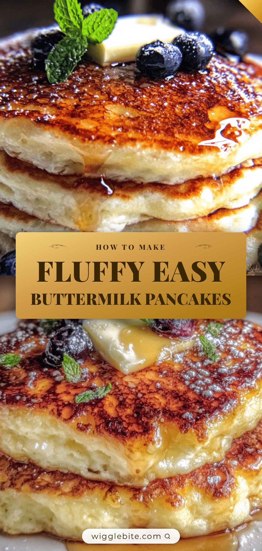fluffy buttermilk pancakes recipe