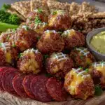 football charcuterie board - featured image