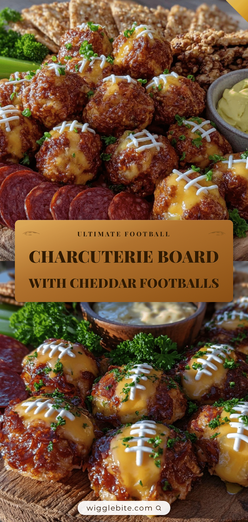 football charcuterie board recipe